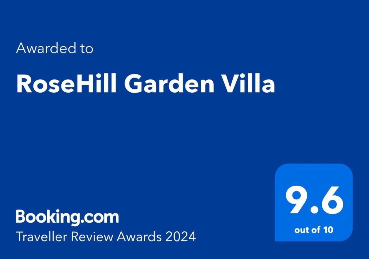 Rosehill Garden Family Villa With A Great Budapest View Exterior foto
